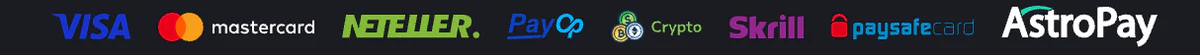 Méthodes de paiement du casino MyStake avec Visa, Mastercard, Neteller, PayOp, crypto, Skrill, Paysafecard et AstroPay